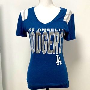 MLB LA Dodgers V-Neck Tee